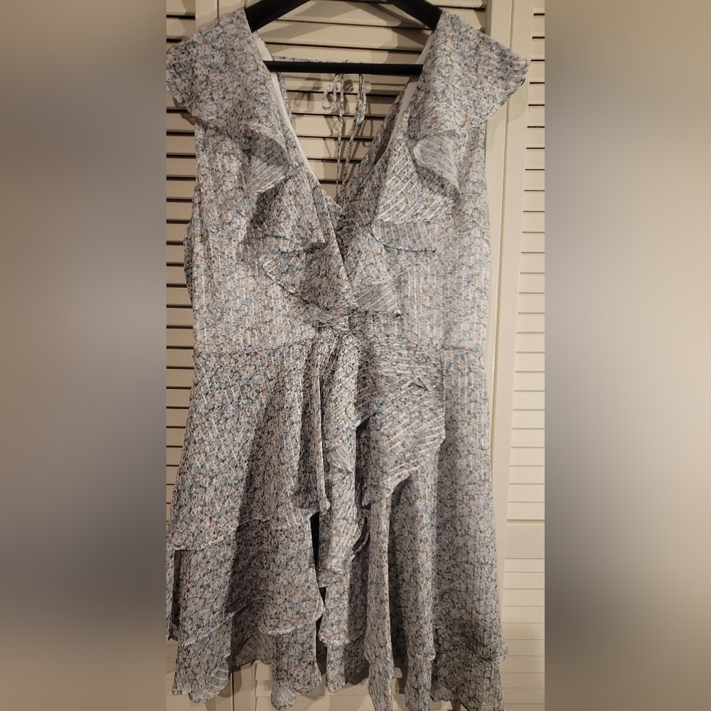 Bardot Bloom Floral Ruffle dress, Size 10/L